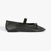 SAPATILHA PRETA COURO BALLERIN S 21963 0060 0001 SCHUTZ